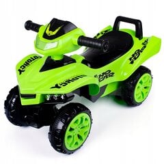 Vaikiškas keturratis Sport XL Quad, žalias цена и информация | Игрушки для мальчиков | pigu.lt