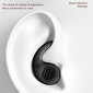Trijų sluoksnių silikoniniai ausų kištukai, juodi kaina ir informacija | Kitos plaukimo prekės | pigu.lt