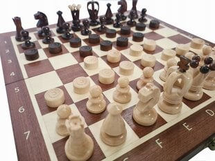 Šachmatų lenta kaina ir informacija | Stalo žaidimai, galvosūkiai | pigu.lt