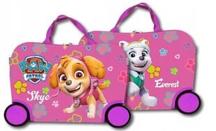Lagaminas Paw Patrol Nickelodeon, rožinis цена и информация | Чемоданы, дорожные сумки  | pigu.lt