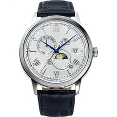 Orient  Orient  Bambino Sun and Moon Automatic RA-AK0802S10B RA-AK0802S10B цена и информация | Мужские часы | pigu.lt