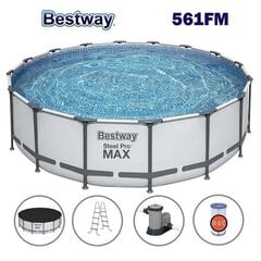 Bestway Steel Pro 561FM Каркасный бассейн 610 x 132cm цена и информация | Бассейны | pigu.lt