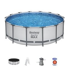 Каркасный бассейн 14 FT 427 x 122 см STEEL PRO MAX BESTWAY цена и информация | Бассейны | pigu.lt