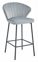 Набор из 2-х стульев Leobert Gatta, серый/черный цена и информация | Стулья для кухни и столовой | pigu.lt