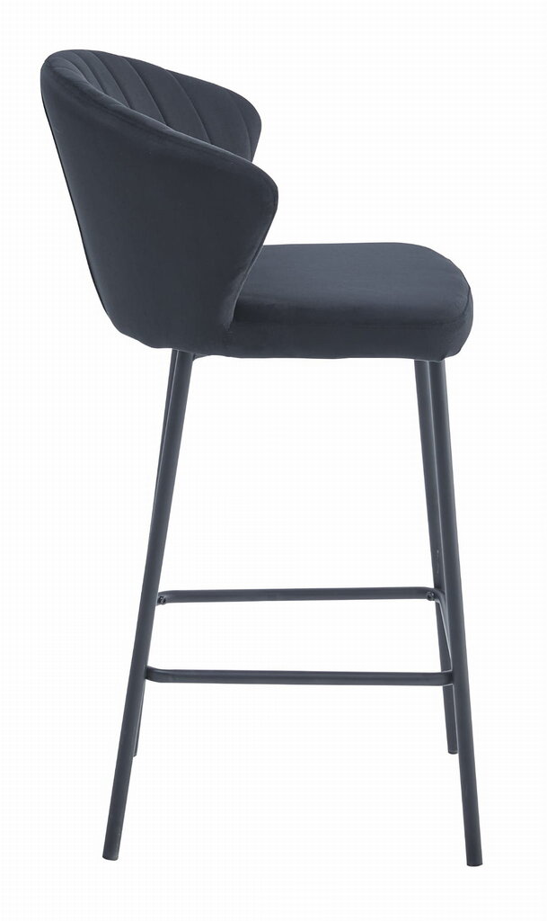 Kėdė Leobert Gatta, juoda kaina ir informacija | Virtuvės ir valgomojo kėdės | pigu.lt