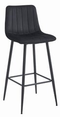 2-ių kėdžių komplektas Leobert Pozza, juodas kaina ir informacija | Virtuvės ir valgomojo kėdės | pigu.lt