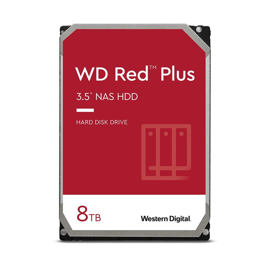 Western Digital WD80EFPX цена и информация | Vidiniai kietieji diskai (HDD, SSD, Hybrid) | pigu.lt