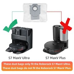 Xiaomi Roborock S7 MaxV Ultra, Q5+, Q7+, Q7 max, Q7 max+, T8, G10s, G10s Pro, 2 vnt. цена и информация | Аксессуары для пылесосов | pigu.lt