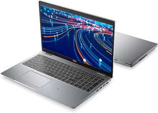 Dell Latitude 5520 15.6", Intel Core i5-1145G7, 16GB, 256GB SSD, WIN 10, серебряный цена и информация | Ноутбуки | pigu.lt