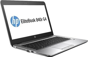 HP EliteBook 840 G3 14", Intel Core i5-6300U, 16GB, 256GB SSD, WIN 10, Sidabrinis kaina ir informacija | Nešiojami kompiuteriai | pigu.lt