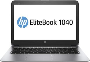 HP EliteBook Folio 1040 G3 14", Intel Core i7-6600U, 8GB, 256GB SSD, be OS, серебряный цена и информация | Ноутбуки | pigu.lt