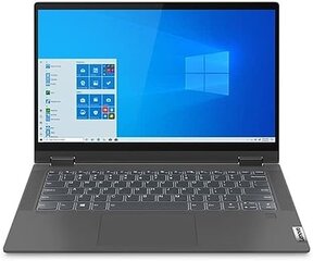 Lenovo IdeaPad Flex 5 14ALC05 Touch 14", AMD Ryzen 5 5500U, 8GB, 128GB SSD, WIN 10, серый цена и информация | Ноутбуки | pigu.lt