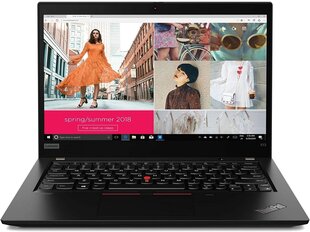 Lenovo ThinkPad X13 Gen 1 (AMD) 13.3", AMD Ryzen 5 PRO 4650U, 16GB, 256GB SSD, be OS, Juodas kaina ir informacija | Nešiojami kompiuteriai | pigu.lt