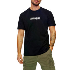 Napapijri marškinėliai vyrams NP0A4H8S041, juodi kaina ir informacija | Vyriški marškinėliai | pigu.lt