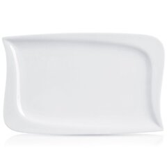 Porcelianinė serviravimo lėkštė, 28x18 cm kaina ir informacija | Indai, lėkštės, pietų servizai | pigu.lt