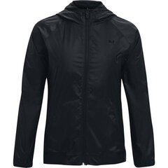 Толстовка женская UNDER ARMOR REVERSIBLE WOVEN черная 33564-4 цена и информация | Женские толстовки | pigu.lt