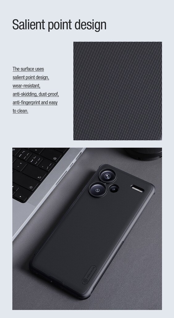 Nillkin Super Frosted Pro Magnetic Back Cover цена и информация | Telefono dėklai | pigu.lt