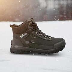 Žieminiai batai vyrams Trekker, juodi цена и информация | Мужские ботинки | pigu.lt