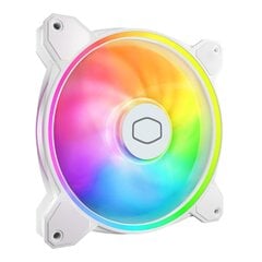 Cooler Master MasterFan MF140 Halo White Edition (MFL-B4DW-16NP2-R2) цена и информация | Компьютерные вентиляторы | pigu.lt