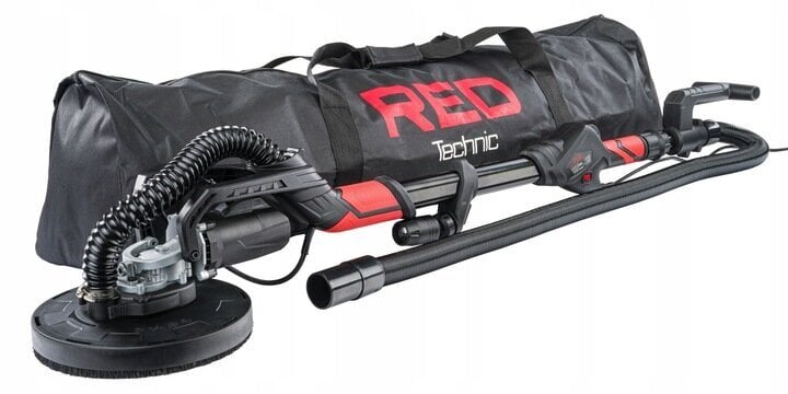 Gipso šlifuoklis Red Technic RTSDG0085, 1500W, 225mm цена и информация | Šlifuokliai | pigu.lt