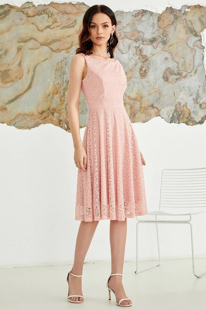 Suknelė moterims Bbonline, rožinė kaina ir informacija | Suknelės | pigu.lt