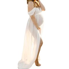 Suknelė moterims Feoya, balta kaina ir informacija | Suknelės | pigu.lt
