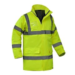 Мужская куртка-светоотражатель Work Idea, желтый цена и информация | Рабочая одежда | pigu.lt
