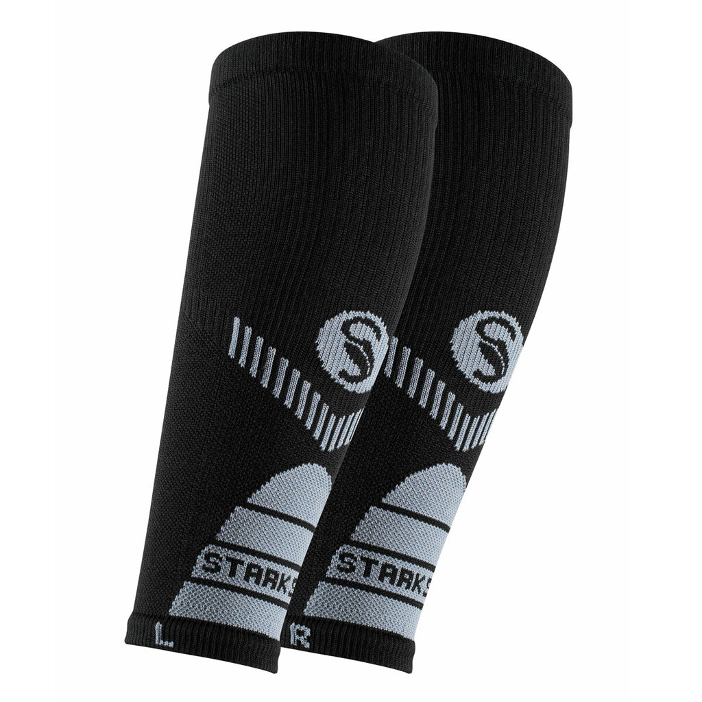 Sportinės rankovės blauzdoms unisex Stark Soul®, juodos kaina ir informacija | Moteriškos kojinės | pigu.lt