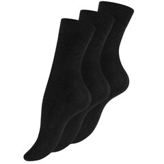 Хлопчатобумажные черные премиум класса носки Yenita® 100% (3 пары) цена и информация | Sportinis kostiumas moterims Kinga, veliūrinis | pigu.lt