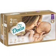 Подгузники DADA Extra Care размер 2, mini, 3-6 кг, 43 шт цена и информация | Подгузники | pigu.lt