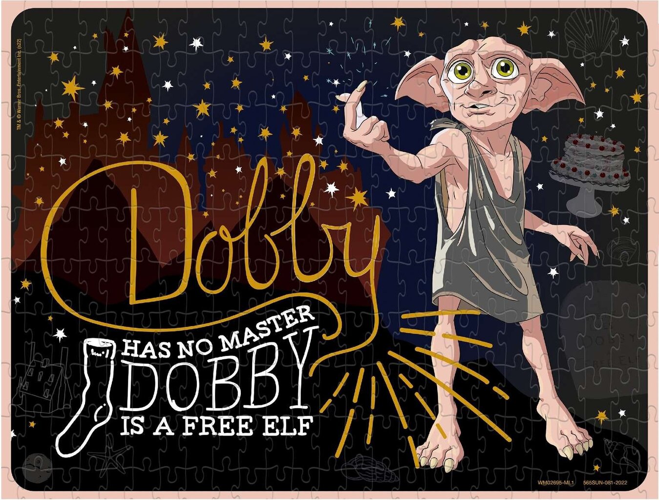 Dėlionė Harry Potter Dobby, 250 d. kaina ir informacija | Dėlionės (puzzle) | pigu.lt