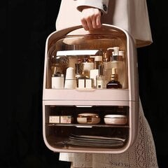 Kosmetikos dežutė su stalčiais Korbi F11, rožinis, 1 vnt. kaina ir informacija | Korbi Kvepalai, kosmetika | pigu.lt