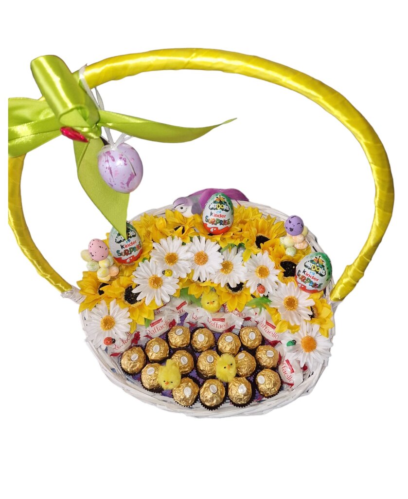 Saldainių krepšelis Pavasario Mix kaina ir informacija | Saldumynai | pigu.lt