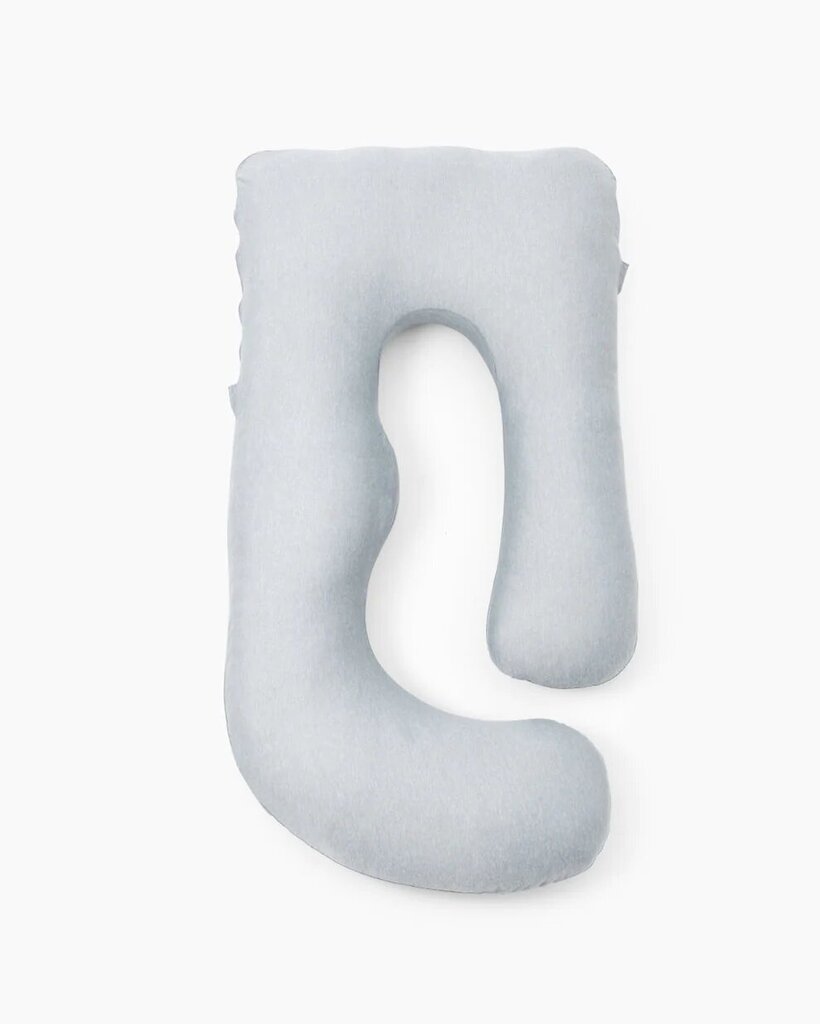 Nėštumo pagalvė su vėsinančiu užvalkalu Momcozy Cooling, Grey цена и информация | Maitinimo pagalvės | pigu.lt