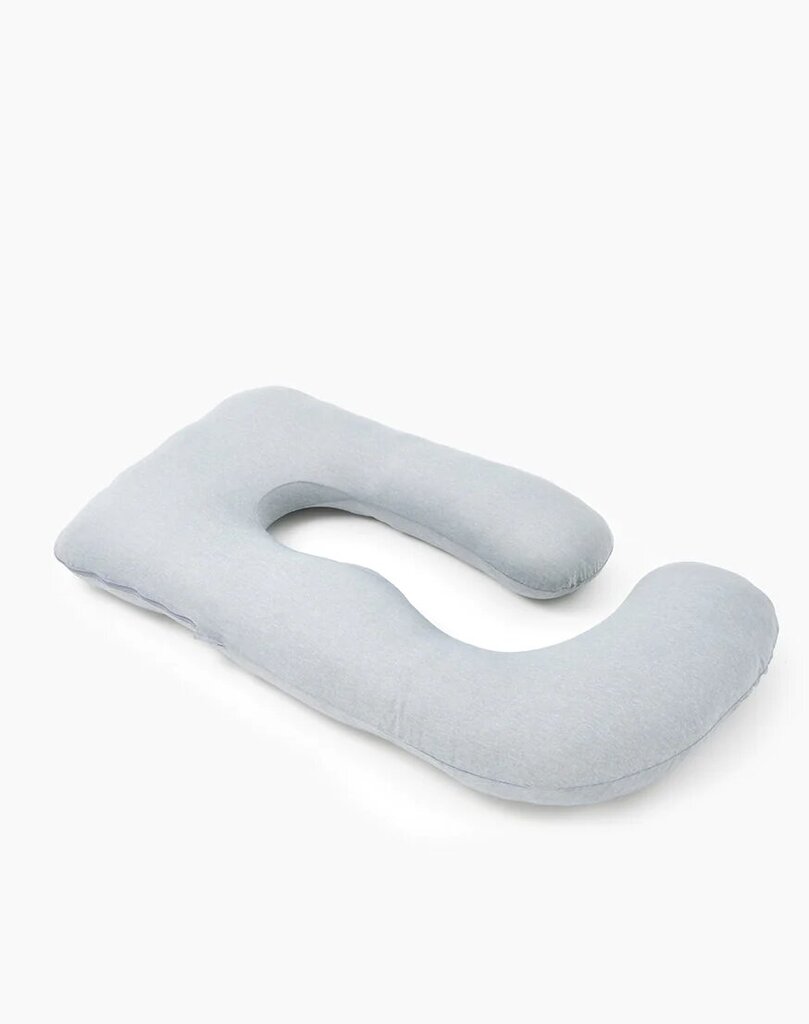 Nėštumo pagalvė su vėsinančiu užvalkalu Momcozy Cooling, Grey цена и информация | Maitinimo pagalvės | pigu.lt