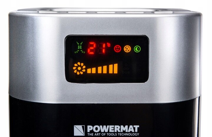 Ventiliatorius Powermat TOWER-120 / PM0626, 90W, 121 cm, juodas kaina ir informacija | Ventiliatoriai | pigu.lt