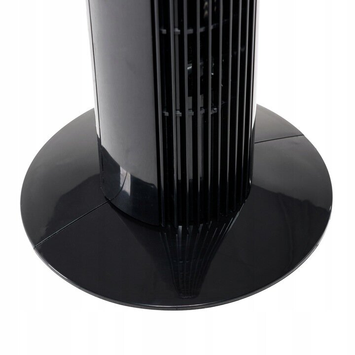 Ventiliatorius Powermat Black Tower-75, 70W, 74 cm, juodas kaina ir informacija | Ventiliatoriai | pigu.lt