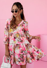Платье женское Bella, розовое цена и информация | Платья | pigu.lt