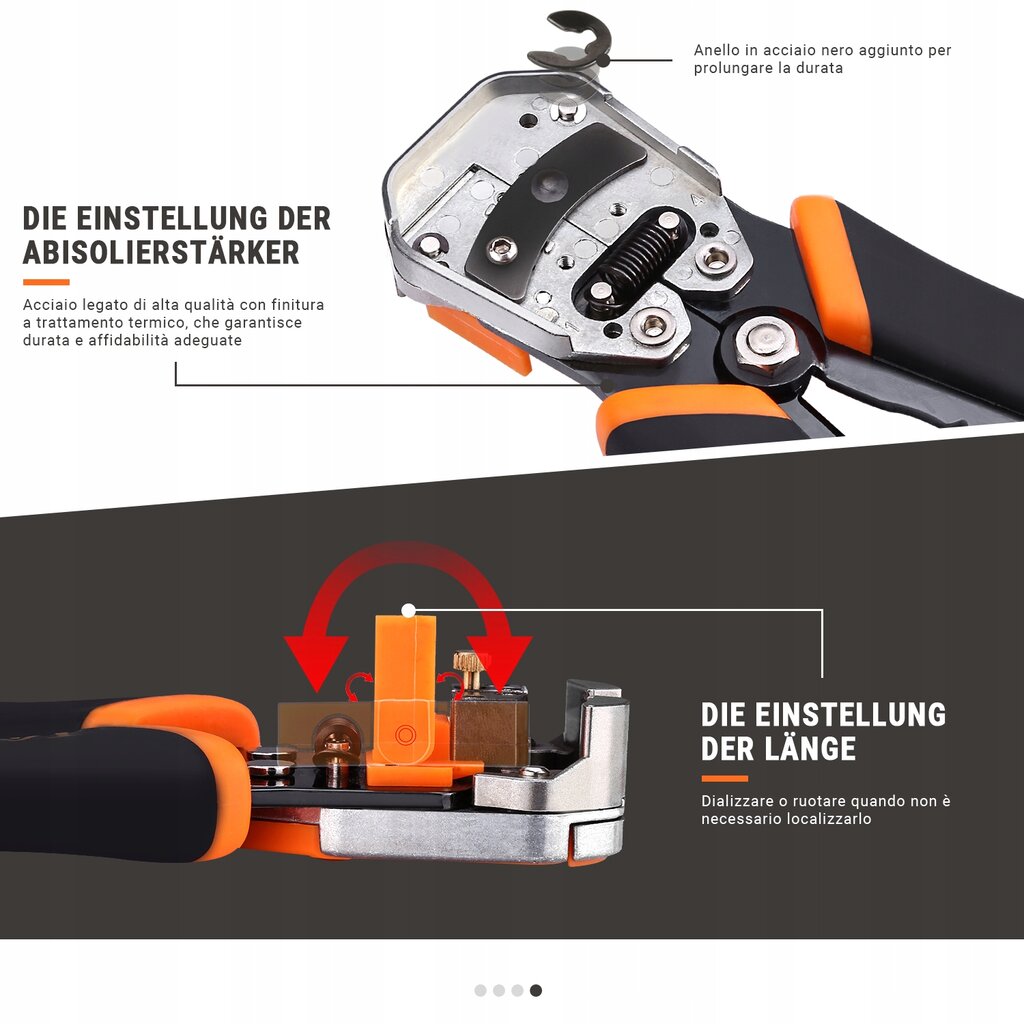 Izoliacijos nuėmiklis Tacklife kaina ir informacija | Mechaniniai įrankiai | pigu.lt