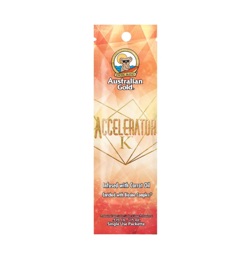 Soliariumo kremas Australian Gold Accelerator K, 15 ml kaina ir informacija | Soliariumo kremai | pigu.lt