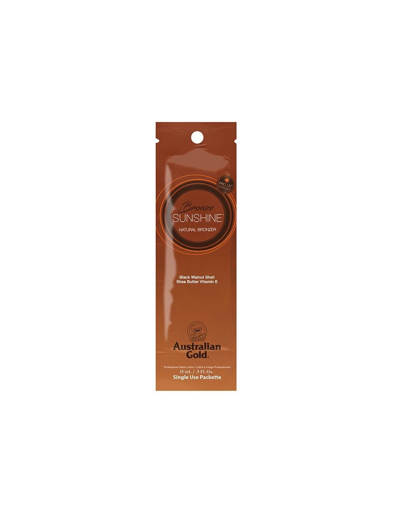 Įdegį skatinantis kremas Australian Gold Bronze Sunshine, 15 ml цена и информация | Kremai nuo saulės | pigu.lt