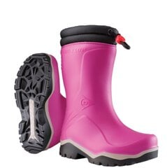 Guminiai batai mergaitėms Dunlop Blizzard K374061, rožiniai kaina ir informacija | Žieminiai batai vaikams | pigu.lt