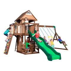Žaidimų aikštelė Woodlit Mount Triumph kaina ir informacija | Vaikų žaidimų nameliai | pigu.lt