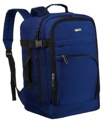 Ручная кладь/рюкзак PETERSON, 40x20x25 см, синий цена и информация | Рюкзаки и сумки | pigu.lt