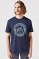 Marškinėliai vyrams Wrangler 112352841, mėlyni цена и информация | Vyriški marškinėliai | pigu.lt