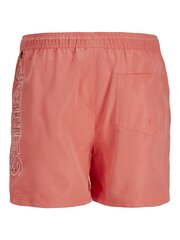 Мужские шорты Jack & Jones, коралловый цена и информация | Плавки, плавательные шорты | pigu.lt