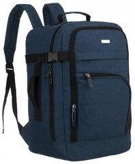 Ручная кладь/рюкзак PETERSON, 40x20x25 см, синий цена и информация | Рюкзаки и сумки | pigu.lt