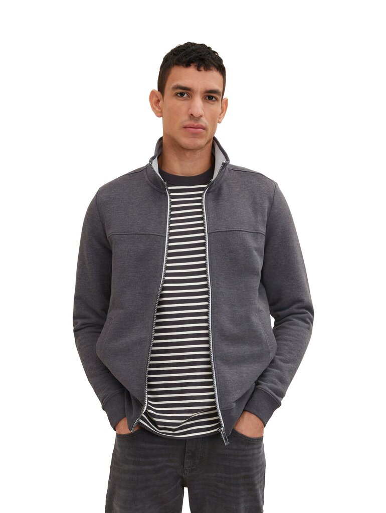 Tom Tailor džemperis vyrams 4066887243929, pilkas цена и информация | Džemperiai vyrams | pigu.lt