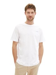 Мужская футболка Tom Tailor, белый цена и информация | Футболка мужская | pigu.lt