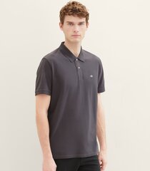 Мужская рубашка-поло Tom Tailor, серый цена и информация | Мужские футболки | pigu.lt
